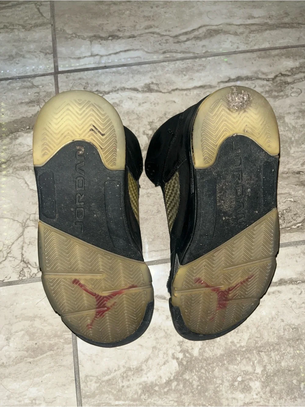 Jordan Metallic 5’s